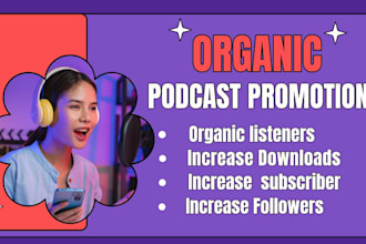 do podcast promotion to increase new audience and downloads