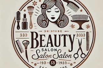 design makeup, beauty spa, cosmetic logo