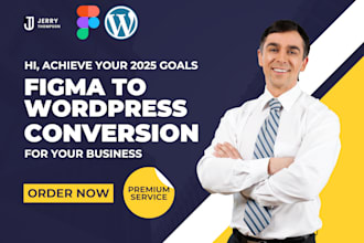convert figma to wordpress, PSD, xd, HTML to wordpress or elementor