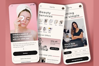 develop barber app, spa app, salon app, salon booking app, beauty salon app