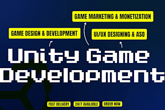 do unity game development