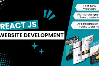 build or transform your full stack website with react js expertise