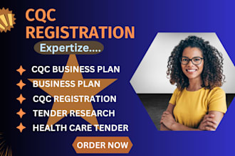 help you win healthcare tenders and complete cqc registration