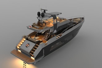 make ship,yacht,boat,hull models for you