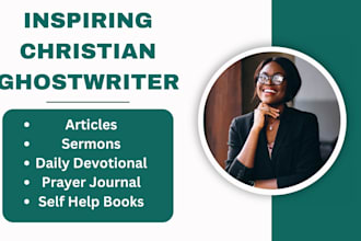 write SEO christian content, blog, articles, devotionals