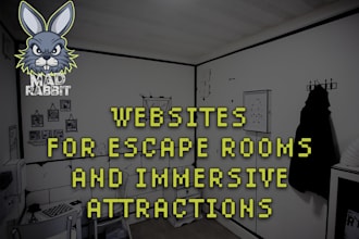 create a website for your escape room or attraction