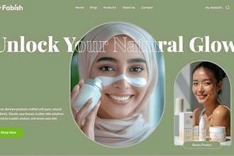 do shopify store design, build shopify website design, shopify website redesign