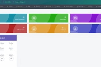 setup and configure your iptv reseller panel with epg integration, with credit