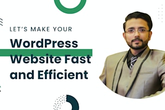 do wordpress speed optimization, will fix slow websites