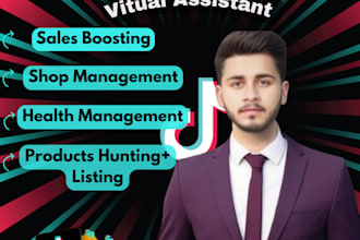 be your tiktok shop manager, tiktok shop expert