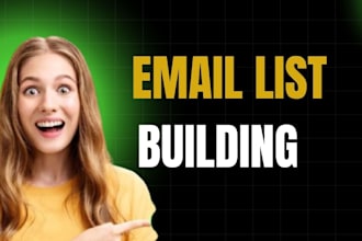 do b2b lead generation email list building business leads contact listing