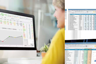 do excel vba, google sheets expert for advanced data solutions
