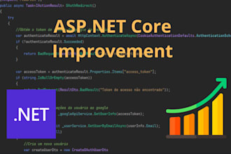modify and enhance your asp net core application