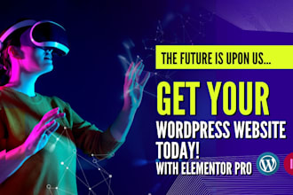develop an epic wordpress website with elementor pro