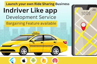 build your custom ride sharing app like indriver