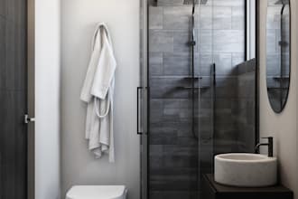 create bathroom interior designs with realistic renders