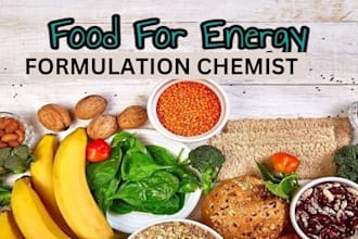formulate energy drinks and food products, vitamins and nutritional supplements
