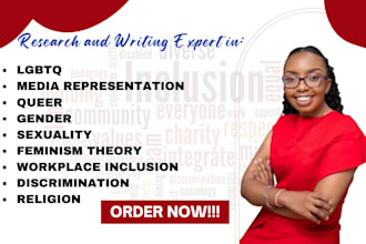 write on lgbtq, queer, gender, sexuality, feminism theory, and inclusion