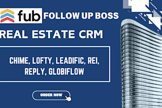 setup real estate crm follow up boss chime lofty leadific rei reply globiflow