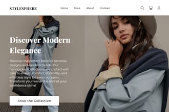 clothing website shopify clothing store clothing brand website