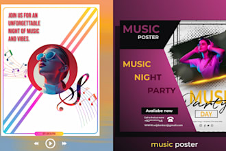 design fantastic creative poster design and artwork