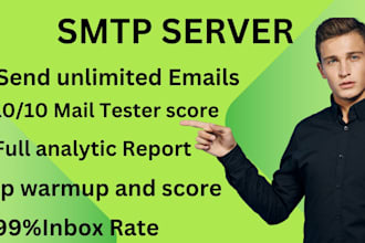 setup bulk mailing smtp sender softwere