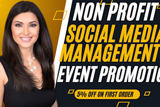 non profit social media marketing eventbrite promotion plan fundariser campaign