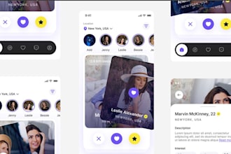 develop a social chat app social media app dating app livestream app