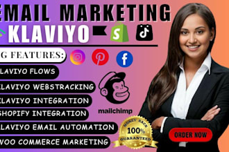 setup klaviyo email flows and marketing automation for your ecommerce store
