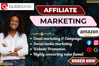 do clickbank, amazon affiliate marketing and sales funnel