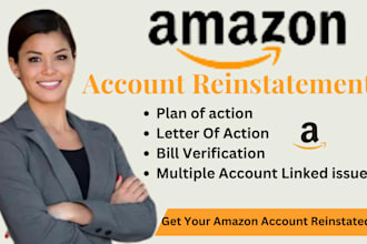 do amazon account reinstatement appeal letter plan of action account suspension