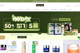 build luxury vegan skincare shopify store beauty store cosmetics shopify website