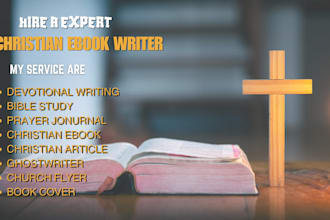 design your christian book cover  christian children illustration church flyer