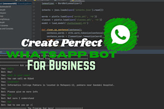 whatsapp bot development, ai whatsapp messaging bot, chat bot, business chat bot