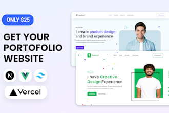 create a professional personal website portfolio to boost your career
