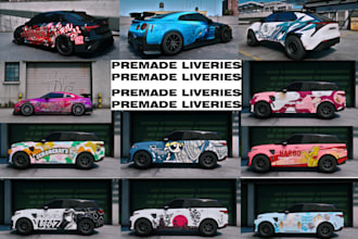 make a HQ livery for fivem and gta5
