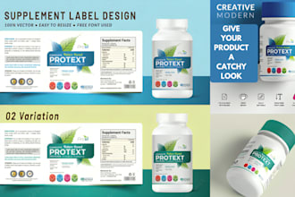 design supliful label dropshipping store supplement label design supliful store
