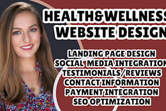 health and wellness website retreat website wellness website redesign