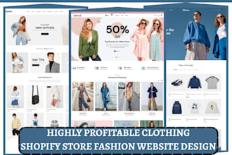 build clothing shopify store denim tshirt activewear abaya jean clothing website