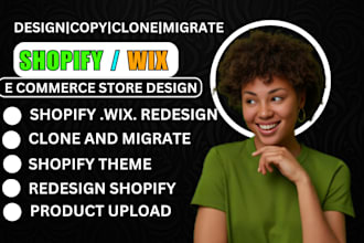copy, revamp, build, edit, update, website design on wordpress, wix, shopify