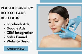 generate botox leads bbl spa leads plastic surgery leads body contouring leads