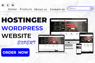 design hostinger website, hostinger design, redesign hostinger wordpress website