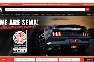 build profitable car part website auto trader landing page auto part website