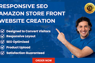 seo amazon brand store and storefront design amazon fba expert amazon store VA