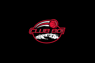 make beautiful captivating girls volleyball club logo