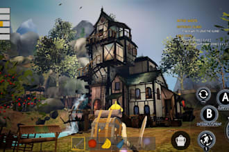 buildup open world survival rpg and mmorpg game, unreal engine game developer