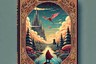do fantasy book cover illustrations