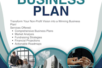 write a perfect business plan for your non profit