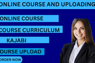 create online course content, course content, curriculum course upload on lms