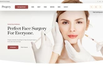 skin care website skin care shopify store beauty website spa website skin care
